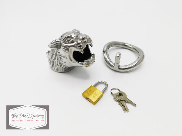 Steel Wolf Chastity Cock Cage - TFA