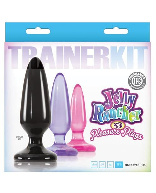 Jelly Rancher Butt Plug Trainer Kit - Multicolor - TFA