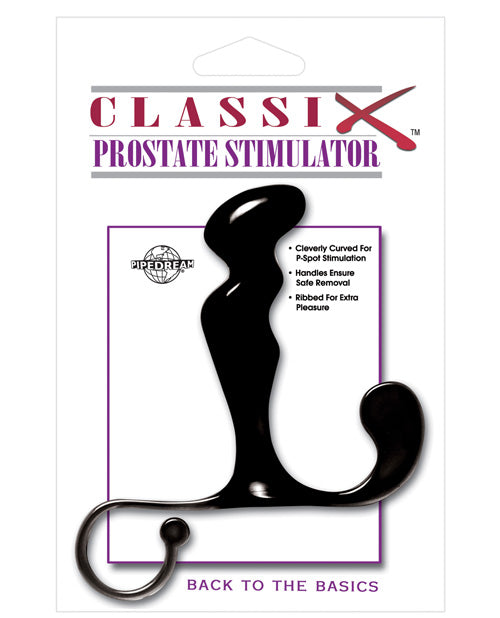 Classix Prostate Stimulator - Black - THE FETISH ACADEMY 