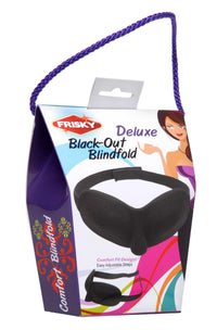 Frisky Deluxe Black Out Blindfold - TFA
