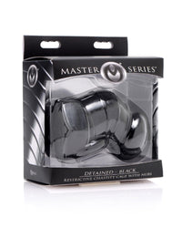 Detained - Black Restrictive Chastity Cage - TFA