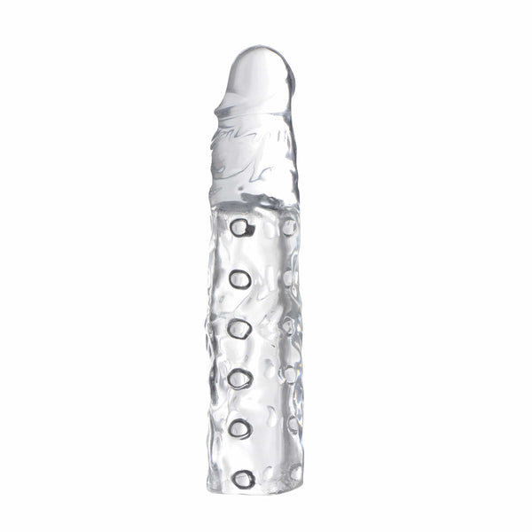 3 Inch Clear Penis Enhancer Sleeve - THE FETISH ACADEMY 