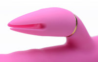 10X Versa-Thrust Vibrating and Thrusting Silicone Rabbit with 3 Attachments - TFA