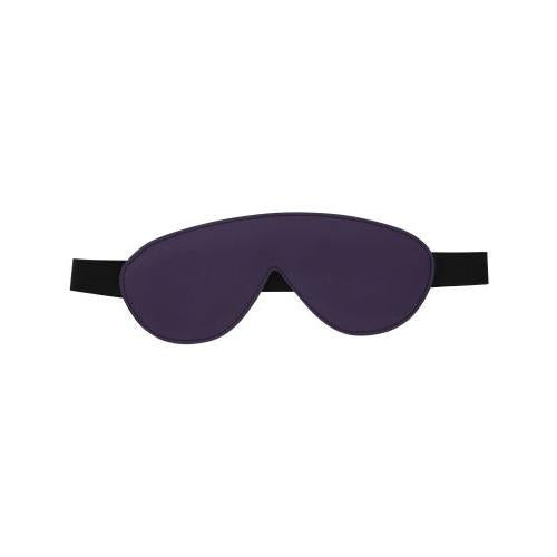 Blindfold Padded Leather - Purple and Black - TFA