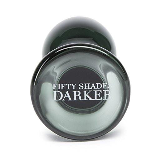 Fifty Shades Darker Something Darker Glass Butt Plug-LOVE HONEY- BEST SELLERS - TFA