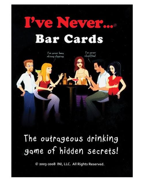 I've Never Bar Cards - TFA