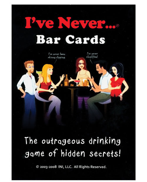 I've Never Bar Cards - THE FETISH ACADEMY 