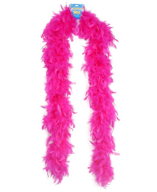 Lightweight Feather Boa - Hot Pink - THE FETISH ACADEMY 