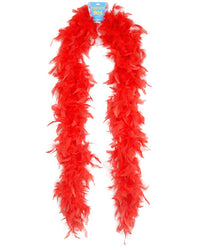 Lightweight Feather Boa - Red - THE FETISH ACADEMY 