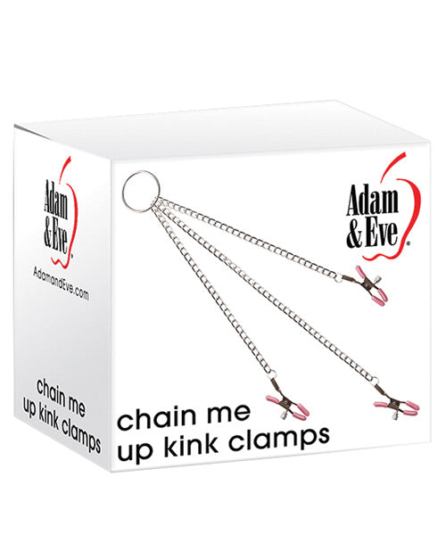Adam & Eve Chain Me Up Kink Clamps - THE FETISH ACADEMY 