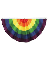 Rainbow Fabric Bunting - THE FETISH ACADEMY 