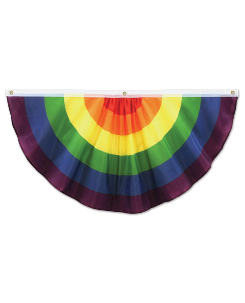 Rainbow Fabric Bunting - THE FETISH ACADEMY 