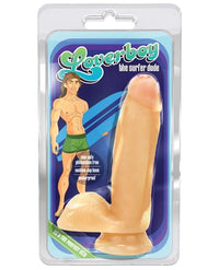 Blush Loverboy The Surfer Dude W-suction Cup - Flesh - TFA