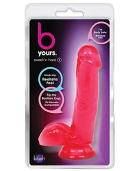 Blush B Yours Sweet N Hard 1 W- Suction Cup - Pink - TFA