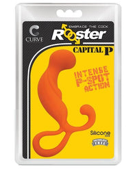 Curve Novelties Rooster Capital P - Orange - THE FETISH ACADEMY 