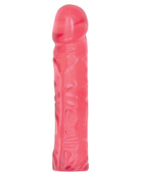 Crystal Jellies 8" Classic Dildo - Pink - THE FETISH ACADEMY 