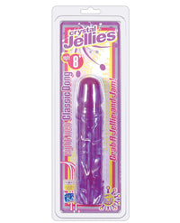 Crystal Jellies 8" Classic Dildo - Purple - THE FETISH ACADEMY 