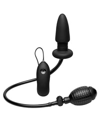 Deluxe Wonder Plug Inflatable Vibrating Butt Plug - Multi Speed - THE FETISH ACADEMY 