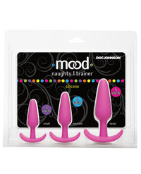Mood Naughty 1 Anal Trainer Set - Pink Set Of 3 - THE FETISH ACADEMY 