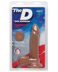 The D 7" Perfect D W-balls - Caramel - THE FETISH ACADEMY 