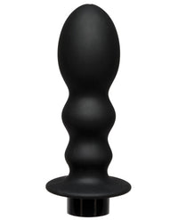 Kink Flow Silicone Anal Douche Accessory Pleasure - Black - THE FETISH ACADEMY 