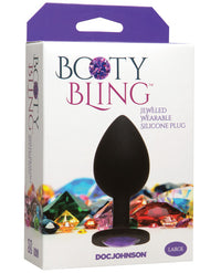 Booty Bling Large - Purple - THE FETISH ACADEMY 