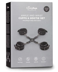 Easy Toys Hogtie W-hand & Anklecuffs - Black - TFA