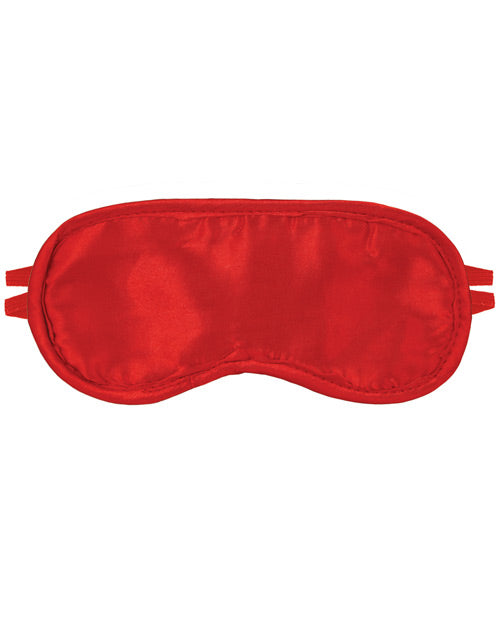 Erotic Toy Company Satin Fantasy Blindfold - Red - THE FETISH ACADEMY 