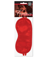 Erotic Toy Company Satin Fantasy Blindfold - Red - THE FETISH ACADEMY 