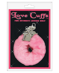 Love Cuffs Furry - Pink - THE FETISH ACADEMY 