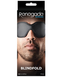 Renegade Bondage Blindfold - Black - THE FETISH ACADEMY 