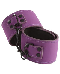 Lust Bondage Ankle Cuffs - Purple - TFA