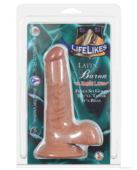 Lifelikes Latin Baron 5" Dong W-suction Cup - THE FETISH ACADEMY 