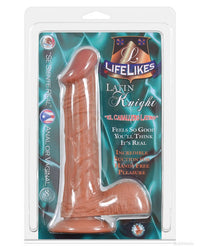 Lifelikes Latin Baron 8" Dong W-suction Cup - THE FETISH ACADEMY 