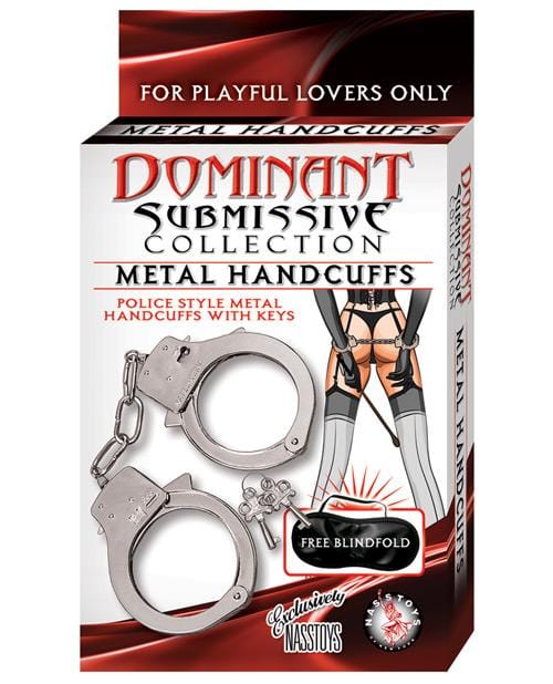 Dominant Submissive Metal Handcuffs - Metal - TFA
