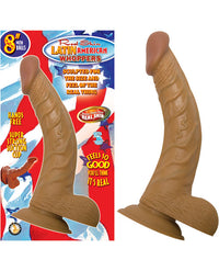 Real Skin Latin American Whopper 8" Dong W-balls - THE FETISH ACADEMY 