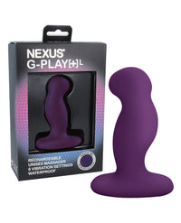 Nexus G Play Plus Rechargeable Large- Purple - THE FETISH ACADEMY 
