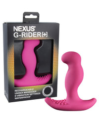 Nexus G Rider Plus Rechargeable - Pink - THE FETISH ACADEMY 