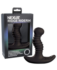Nexus Ridge Rider Plus Rechargeable- Black - THE FETISH ACADEMY 