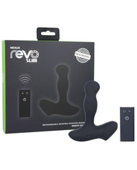 Nexus Revo Slim Rotating Prostate Massager - Black - TFA