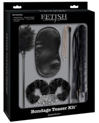 Fetish Fantasy Limited Edition Bondage Teaser Kit - Black - THE FETISH ACADEMY 