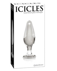 Icicles No. 26 Hand Blown Glass - Clear - TFA