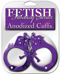 Fetish Fantasy Series Anodized Cuffs - Purple - THE FETISH ACADEMY 