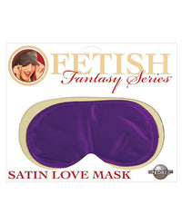 Fetish Fantasy Series Satin Love Mask - Purple - THE FETISH ACADEMY 
