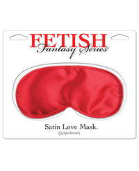 Fetish Fantasy Series Satin Love Mask - Red - THE FETISH ACADEMY 