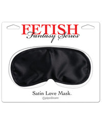 Fetish Fantasy Series Satin Love Mask - Black - THE FETISH ACADEMY 