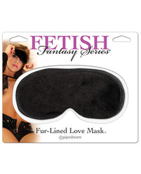Fetish Fantasy Series Fur-lined Love Mask - THE FETISH ACADEMY 