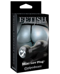 Fetish Fantasy Limited Edition Mini Luv Plug - Black - THE FETISH ACADEMY 