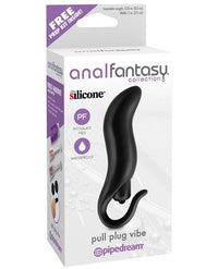 Anal Fantasy Collection Pull Plug Vibe - Black - TFA