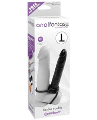 Anal Fantasy Collection Double Trouble - Black - TFA